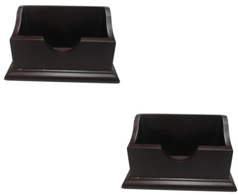 Lurrose 2stücke Senior Aufbewahrungsbox Für Bürobedarf Kompakte Tisch-organizer Box Für Notizen Karten Und Für Lehrer Studenten Und Büroangestellte