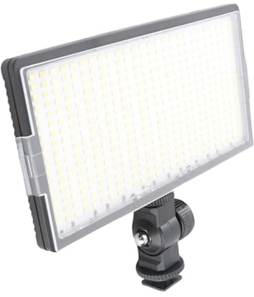 Lazmin112 Lampe Video LED, Lampe à Écran Plat LED 30W 416PCS, ÉCLAIRAGE DE Remplissage DE SUDIO DE CAMÉRA DE PHOTOCHATE