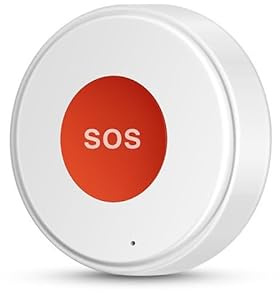 Allarmi personali intelligenti WiFi, pulsante di allarme SOS per anziani interruttore di emergenza intelligente per Tuya per Alexa Google Assistant sistema di allarme di sicurezza domestica