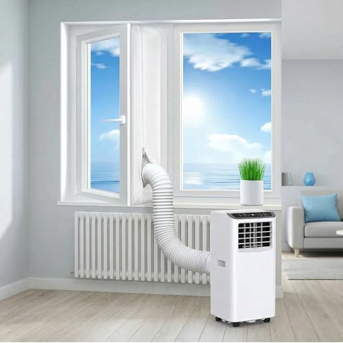 Sello de ventana de aire acondicionado Sello de ventana impermeable para acondicionadores de aire móviles Secadora Kit de sello de ventana de CA portátil de