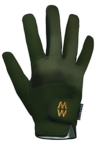 MacWet Mens & Ladies 1 Pair Short Climatec Sports Gloves In 4 Colours - 8 Unisex - Green