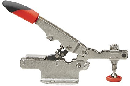 ARMOR TOOL Auto-Adjust Toggle Clamp - Low Profile Horizontal Workbench Clamp with Horizontal Base Plate & 700lb Hold Capaicty - STC-HH50
