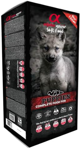 Alpha Spirit 3004209 - Nourriture Semi-Humide, Chiots, 9 Kg