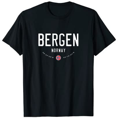 Bergen Norvège T-Shirt