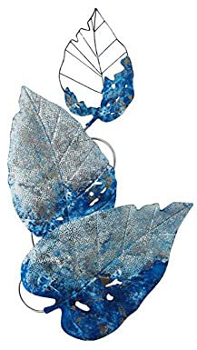 3D-Wandbild modern, extravagante Wandskulptur aus Metall, Design-Wanddekoration, handgefertigtes Metallbild, Wandrelief