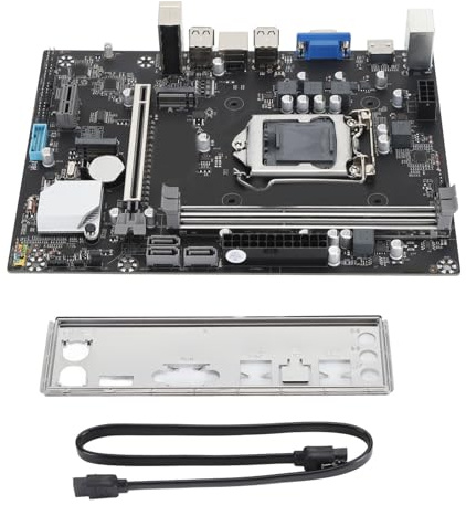 H61M K Gaming Motherboard, LGA1155 MATX Motherboard Dual Channel DDR3 Speicher, PCIE3.0 X16, SATA2.0, NVME M.2, USB2.0 Schnittstelle Computer Motherboard