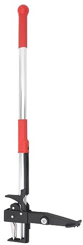 Désherbant pour pelouse et jardin, équipement électrique extérieur, désherbant, rouge et argenté, 99,5 cm en aluminium anodisé