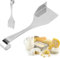 Cheese Butter Cutter, 304 Stainless Steel Multifunctional Hand Held Cheese Cutter Thick & Thin Cheese Slicer Non-Stick Cheese Shaver for Cheddar, Mozzarella, Gruyere