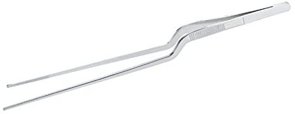 Pinzette da cucina Utensili da barbecue Pinzette per cibo Pinze da cucina in acciaio inox portatile per barbecue cucina