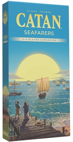 CATAN Seafarers 5-6 Player Expansion 6th Edition | Board Game Expansion | Ages 10+ | 3-6 Players | 60-90 Minutes Playing Time