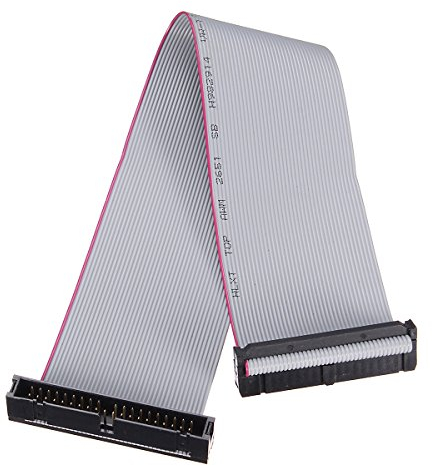 Tutoy 40Pin Parallel Port Männliche Erweiterung Auf Weiblich 3.5 IDE Ribbon Kabel Verlängerung