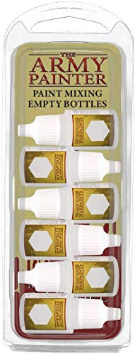 Army Painter Empty Paint Age 14+ Mixing Bottles - Pack of 6, 12 ml Dropper Bottles for Tabletop Wargames & Miniature Modelling