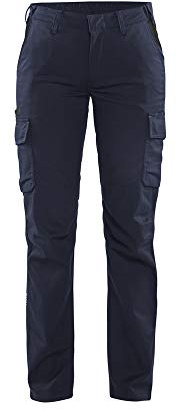 Blaklader 714418328699D25 Hosenstretch für die Damenindustrie, Dunkel Marineblau/Schwarz, Größe D25