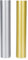 BELLE VOUS Permanent Vinylfolie Plotter Folie (2er-Pack) - 4,5 m - Klebefolie Gold & Silber Metallic Rolle für Fenster & Heimdekoration - Plotterfolie Vinyl Kompatibel mit allen Schneidemaschinen
