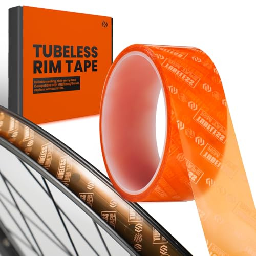 CNCLOL Tubeless Rim Tape,Bike Wheel Rim Tape Self-adhesive 10m Roll-Tubular Tape 35mm Width for Tubeless Bicycle/MTB/Mountain Bike Tyre Tape.