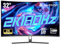 Amzfast Gaming Monitor 32 Zoll Curved – 180Hz, 2K WQHD 2560 x 1440, 1 ms MPRT, Adaptive Sync, HDR, sRGB 120%, Anti-Flicker, Low Blue Light, HDMI 2.0 * 2/DP 1.2 * 2, VESA 75x75, AMZG32C3Q
