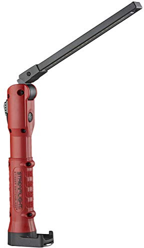 Streamlight 76800 Stinger Switchblade 800-Lumen Rechargeable Compact Multi-Function LED Work Light with Color-Rite Technology and USB Cable, Red