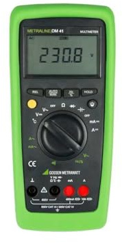 Gossen Metrawatt M192A Handheld Digital Multimeter, CAT III 600 V, CAT IV 300 V Display (Counts)