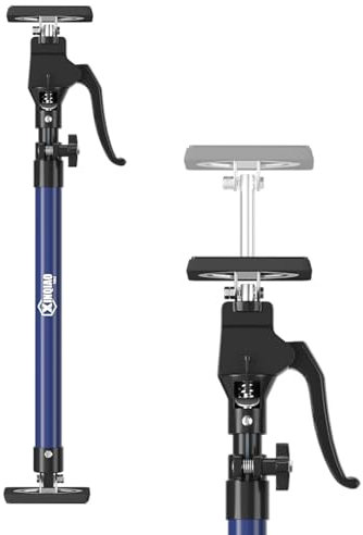 XINQIAO Montagestütze für die Schrankmontage, Schwerlast-Deckenstütze mit Verstellbarer Teleskopstange von 60 cm bis 115 cm, 1 Stück