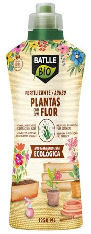 Batlle Bio Engrais pour plantes à fleurs 1250 ml