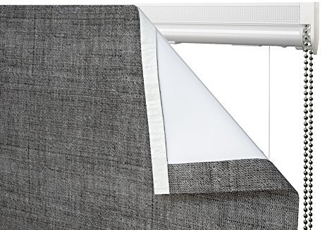 Speedy Products 120cm Deluxe Roman Blind Retail white