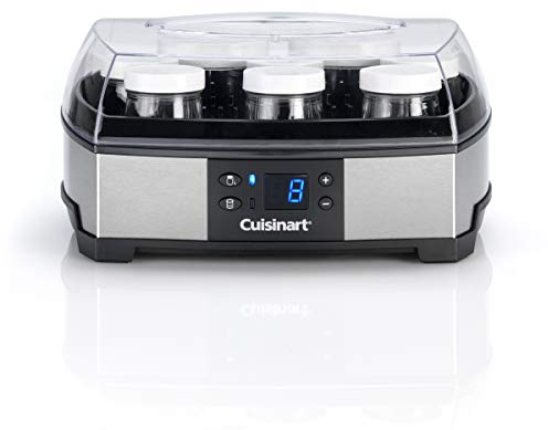 Cuisinart YM400E Yaourtière et fromagère 2 en 1, compacte