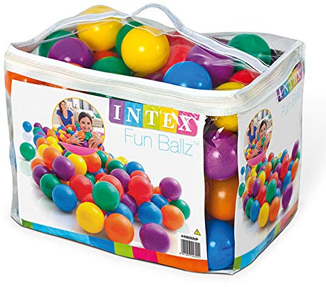 Intex Fun Ballz - Kunststoffbälle - 100 Stück - Ø 8 cm