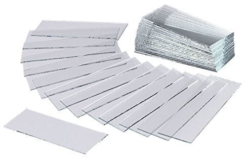 - 50 Objektträger aus Kunststoff - Kunststoffobjektträger Mikroskop-Zubehör