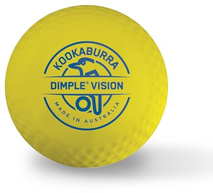 Kookaburra Dimple Vision - Palla da hockey, colore: Giallo