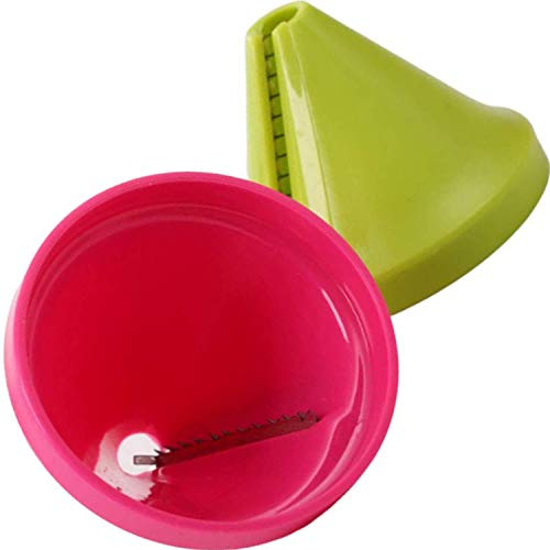 lemgyiamz Spiralizzatore di Verdura, Affettatrice Multifunzione, ABS Carota Cetriolo grattugia a Spirale Affettaverdure a Spirale della Frutta affettatrice dell'insalata Strumenti Zucchini