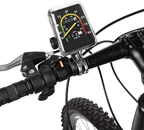 Mechanical Odometer Waterproof Cycling Speedometer Odometer Bicycle Computer Mountain Bike Code Table Stopwatch Cyclocomputer Bicycle and Spare Parts Ride
