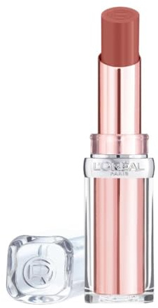 L’Oréal Paris Glow Paradise Baume à lèvres teinté, impact couleur maximal 191 Nude Heaven