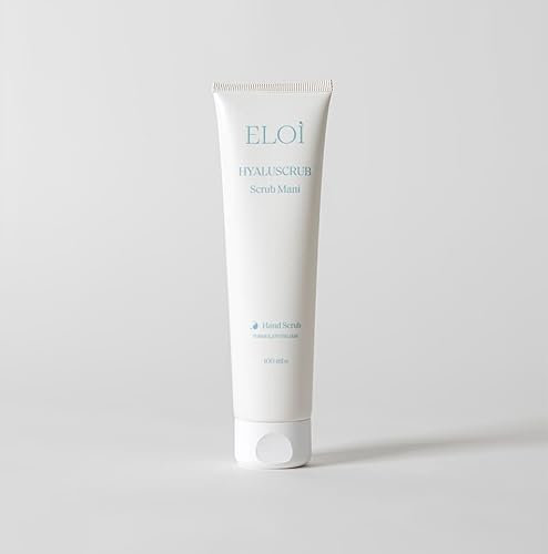 ELOI' HYALUSCRUB Scrub Mani con Acido Ialuronico da 100 ML, Scrub Mani esfoliante