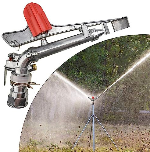 Irrigatore da Giardino, 1,5 per 360 ° Regolabile Agricoltura irrigazione Spray Macchina irrigazione irrigazione spruzzatore Strumento di irrigazione