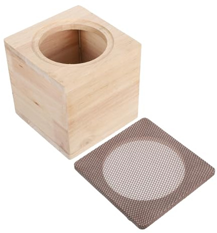 Milisten Caisson de Subwoofer Bois pour Voiture Enceinte Acoustique Compacte Bois Massif Résistante et Facile à Installer pour Système Audio Automobile