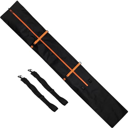 Sac de ski – Tissu Oxford de 190 cm | Sac de snowboard imperméable | Sacs pliables | Étui de transport pour snowboard | Accessoire d'extérieur pour le rangement du ski, les voyages et la protection