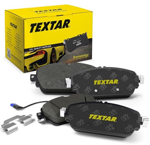 TEXTAR Kit pastiglie freni Anteriore predisposto per visualizzazione avviso usura 2519901 Compatibilità con BMW 1 Hatchback F20 3 Sedan F30, F80 X3 F25 3 Touring F31 1 Hatchback F21 4 Gran Coupe F36
