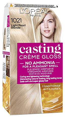 L'Oréal Paris, toning, Casting Crème Gloss i nyansen 10.21 Light Pearl Blonde