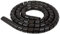 cyclingcolors kabelspirale spiralschlauch schwarz Kunststoff flexibel Kabelschutz kabelschlauch Auto Motorrad Computer Kabelkanal Kabelkanal Kabelhülle (Durchmesser 6mm, länge 1m)