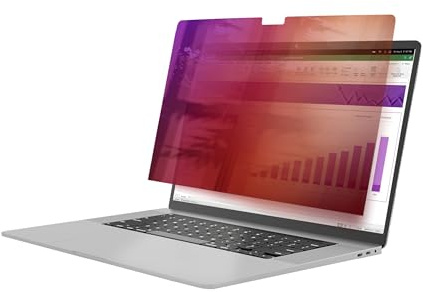 StarTech.com 16 Zoll MacBook Pro M1 M2 M3 M4 Laptop Sichtschutzfilter, Zweiseitig Entspiegelt(Matt) und Gold Glänzend, Blickschutzfilter