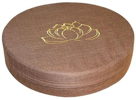 Septpenta Meditation Floor Cushion, Round Traditional Tibetan Meditation Cushion, Floor Cushion, Adult Seat Floor Cushion for Balcony, Living Room and Tatami Mats