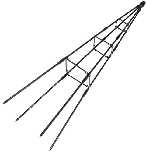IWOWHERO Soporte de Jardín para Plantas Trepadoras Estructura Reforzada para Enredaderas Accesorio Resistente para Macetas y Decoración de Jardín