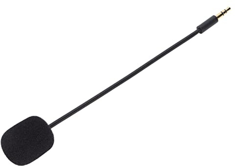 Haofy Universal 3,5 Mm Utbytesheadset Mikrofon Klar Röst Aluminiumlegering Löstagbar spelnivå Flexibel Design för Röstchattströmning och Onlinematchningar Säkerställer Exakt