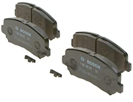 Bosch BP1670 - Brake Pads Car Front Axle - Bosch Quality - Reduced Noise and Dust - ECE-R90 Certified - Copper-Free - 1 Set of 4 Pads