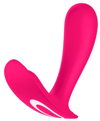 Satisfyer 'Top Secret Connect App' Vibrator 11 cm | Tragbares Sex-Spielzeug mit Bluetooth | Klitoris-Stimulation für Sie | Erotisches Toy für Damen | Stimulator in klein, leise und stark | pink