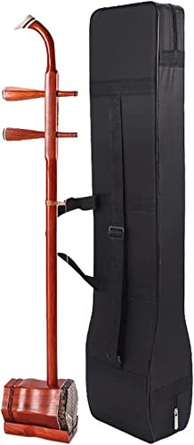 Violon chinois chinois Erhu Instrument de musique violon 2 cordes professionnel ébène Zhonghu chinois