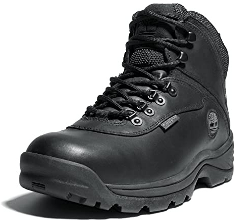 Timberland White Ledge Mid WP Barco Chukka para Hombre, Black, 44.5 EU