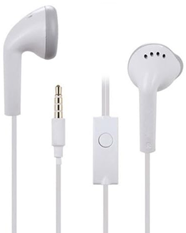 Qaonsciug C550 Écouteurs filaires isolants du bruit avec bouton unique pour répondre et raccrocher pour gérer les appels et lire sur les téléphones Écouteurs filaires avec microphone