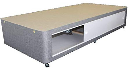 Save On Goods UK 3ft sliding storeage bed base only.Divan slider storage base