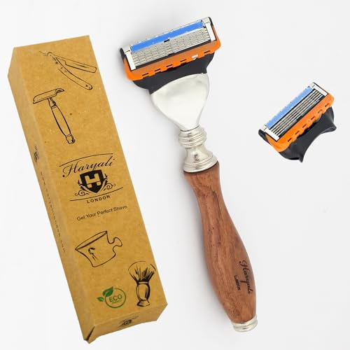Rasoio da barba da uomo realizzato in puro legno di rosa. 3 diversi tipi di rasoio tra cui scegliere (lame non incluse), perfetto per tutti i tipi di pelle. Per lui.